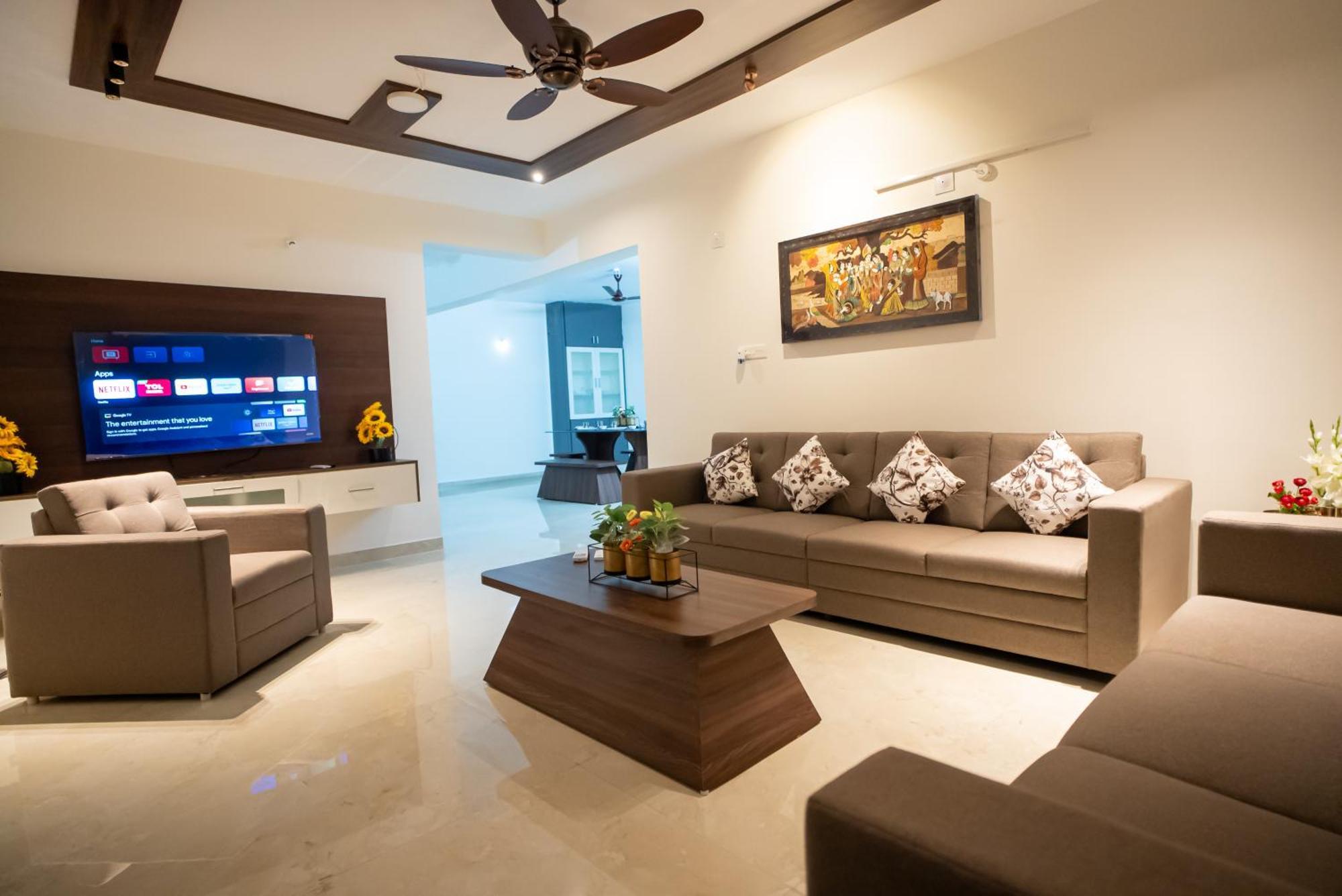 Apartment Mahas Vrindavan By Mahas - 3 Bhk Flats - Fully Airconditioned