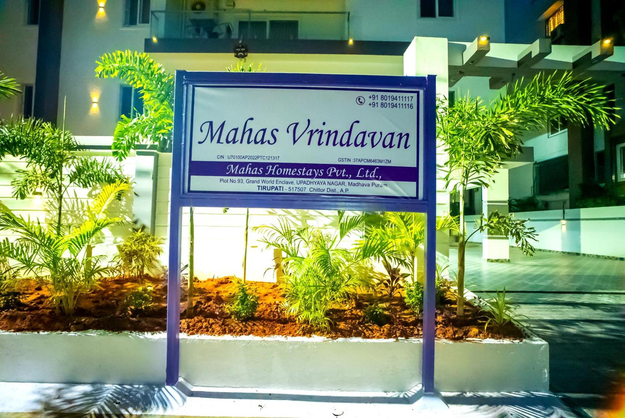Mahas Vrindavan By Mahas - 3 Bhk Flats - Fully Airconditioned *