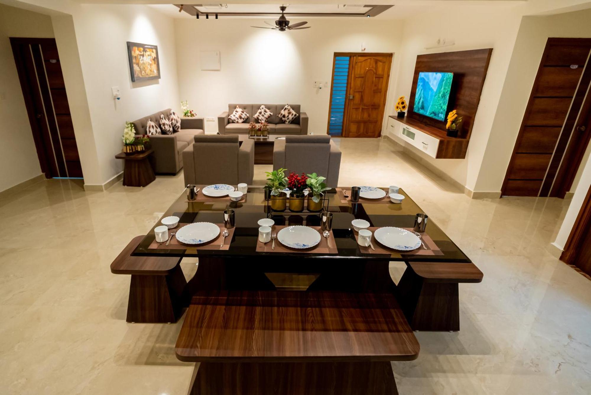 Mahas Vrindavan By Mahas - 3 Bhk Flats - Fully Airconditioned Apartment *