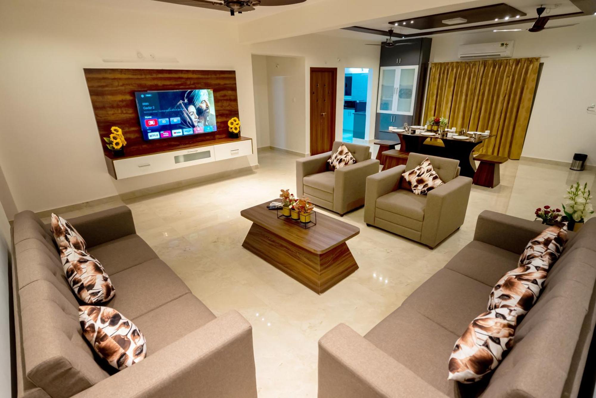 Mahas Vrindavan By Mahas - 3 Bhk Flats - Fully Airconditioned *