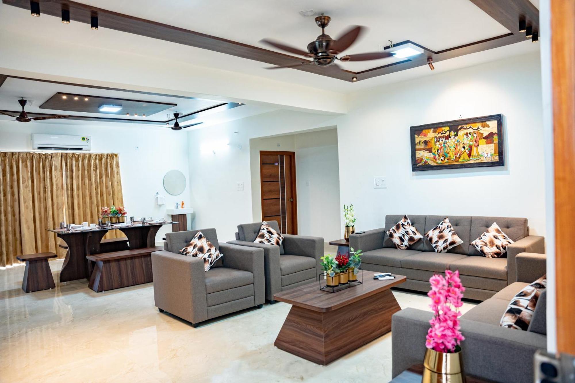 Mahas Vrindavan By Mahas - 3 Bhk Flats - Fully Airconditioned * Tirupati