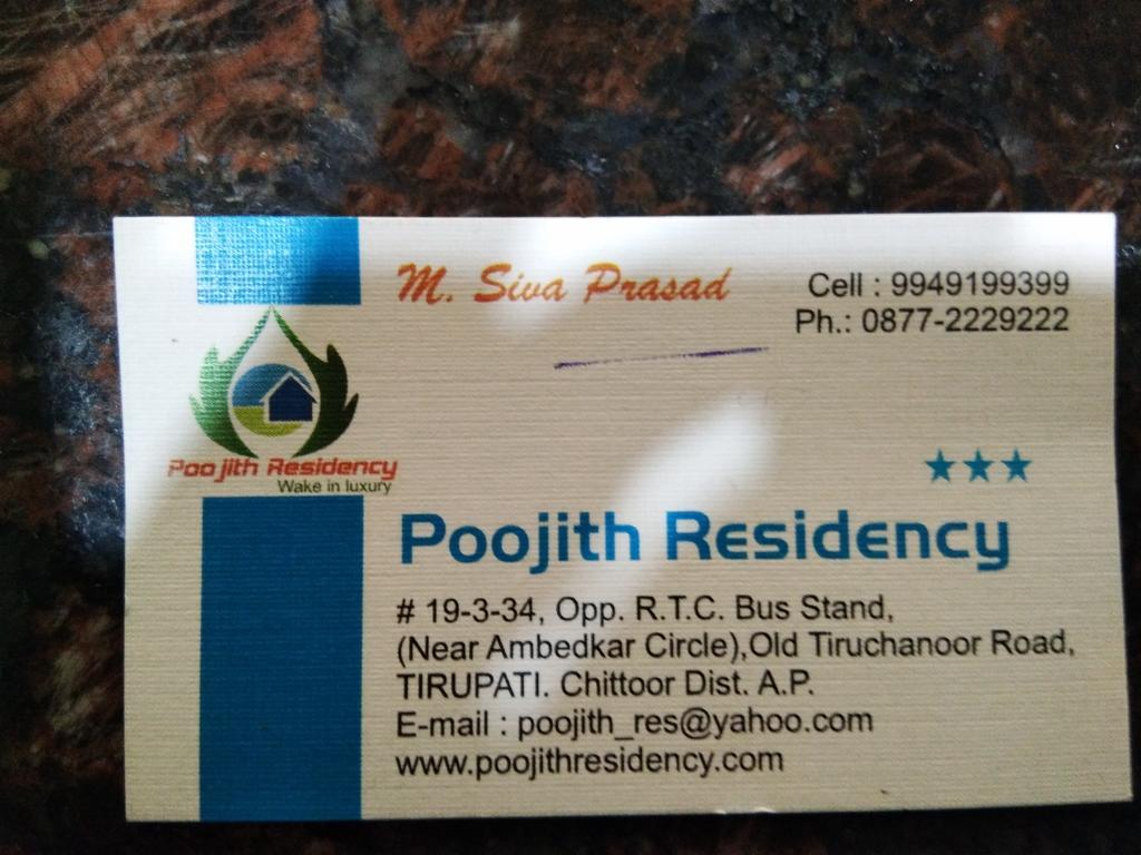 Poojith Residency *